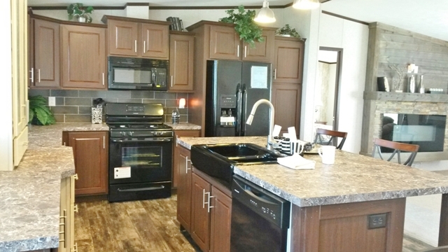 Staggered Kitchen Cabinets, included in the Prime Series