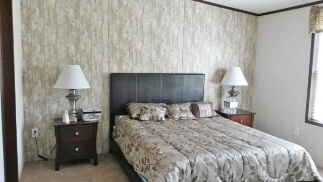 Plenty of space in the master bedroom