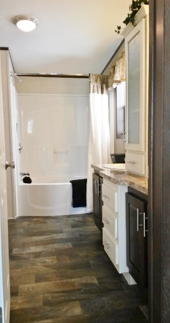 Large master bath