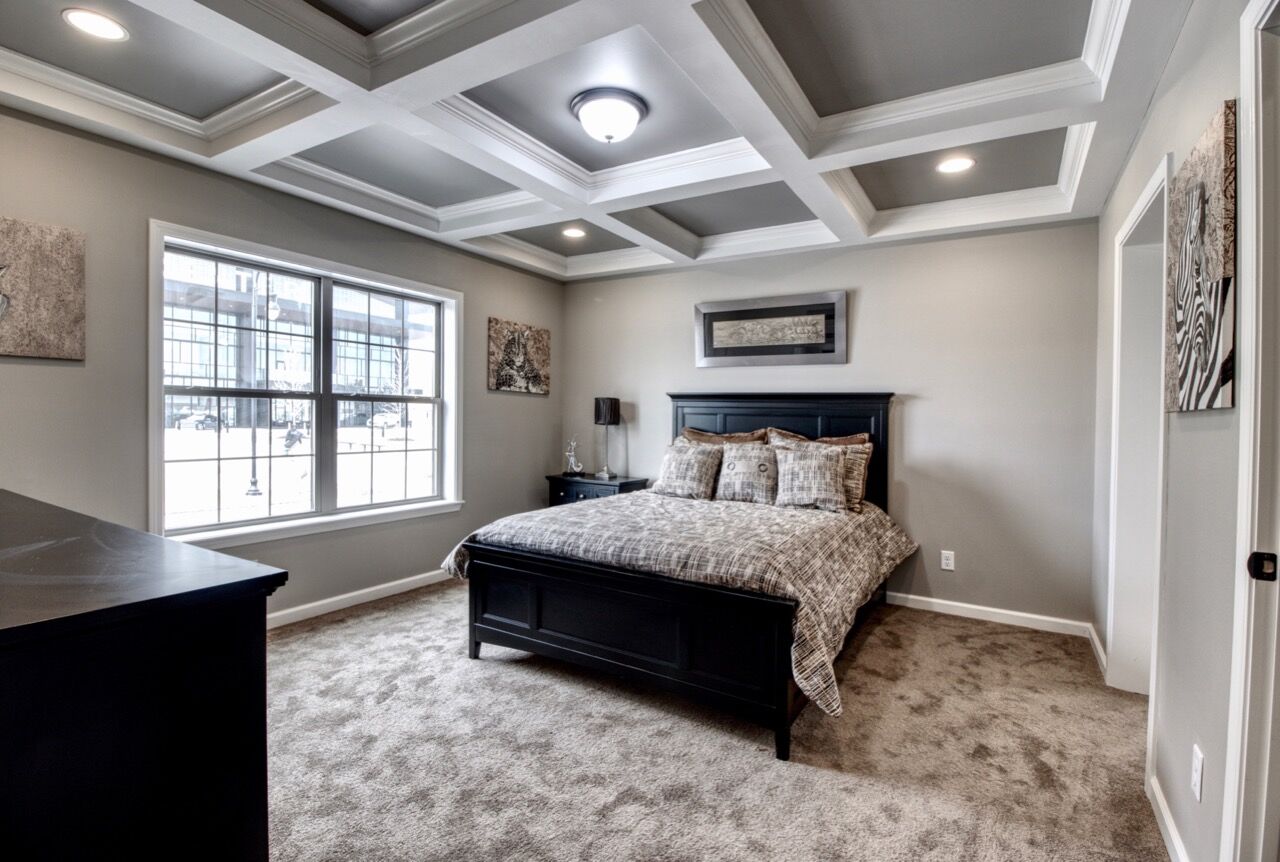 Master Bedroom With Featured Ceiling