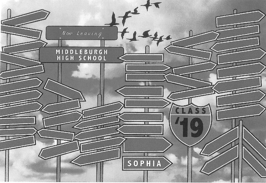 MCS seniors plan 2019 mural