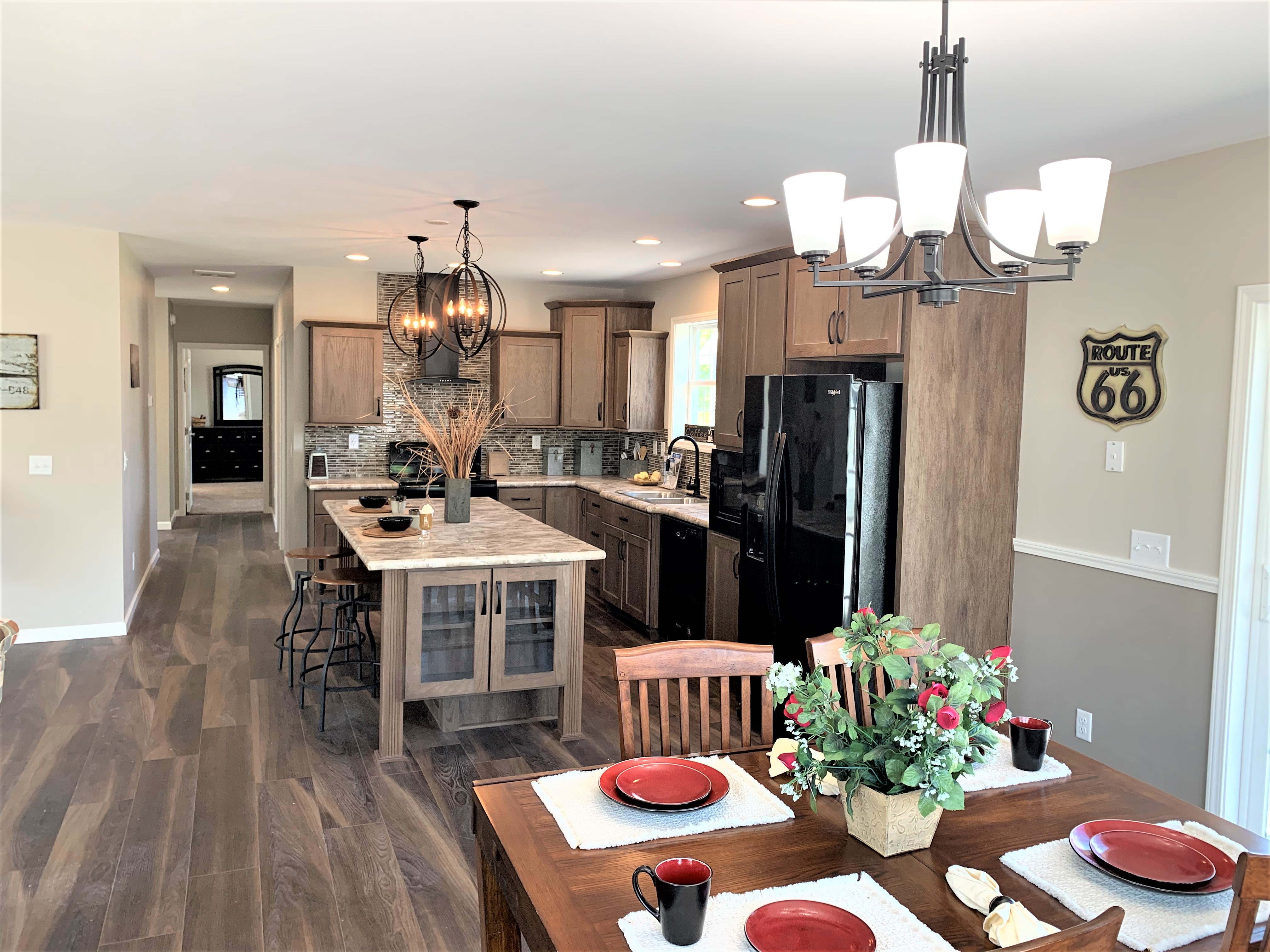 View Of Kitchen From The Nook