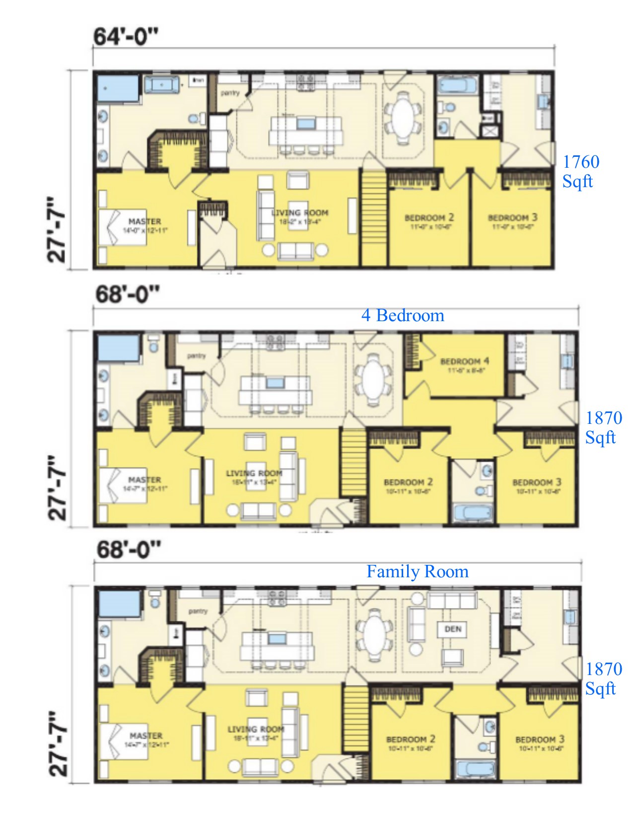 More Family Of Homes Layouts