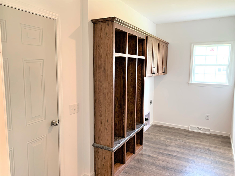 Lockers In The Utility Room