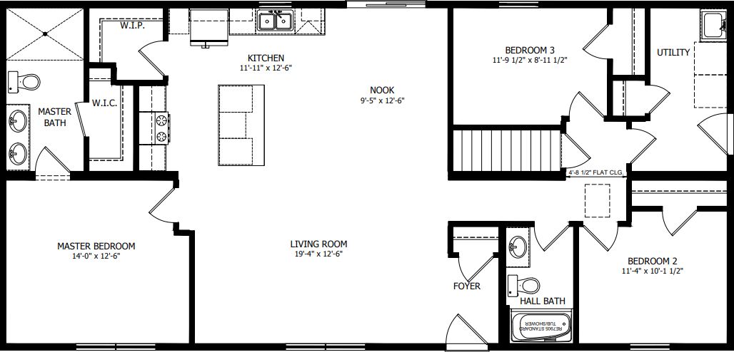 Wide Open Plan