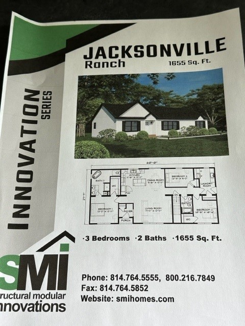 Jacksonville "White/Black Package" Modular Ranch