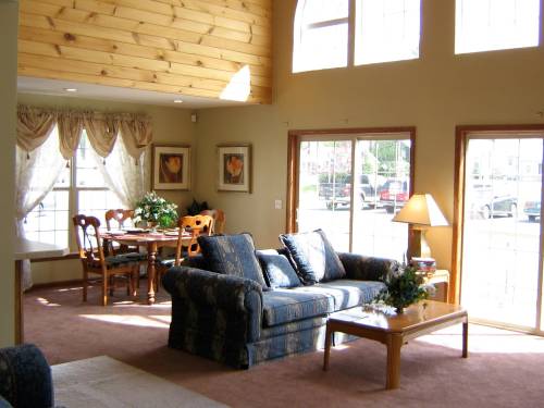 Living Room and Dining Room