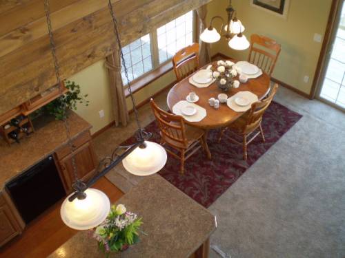 Dining Room View from Loft