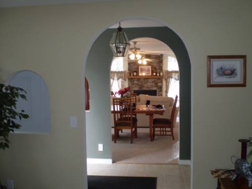 Foyer to Family Room