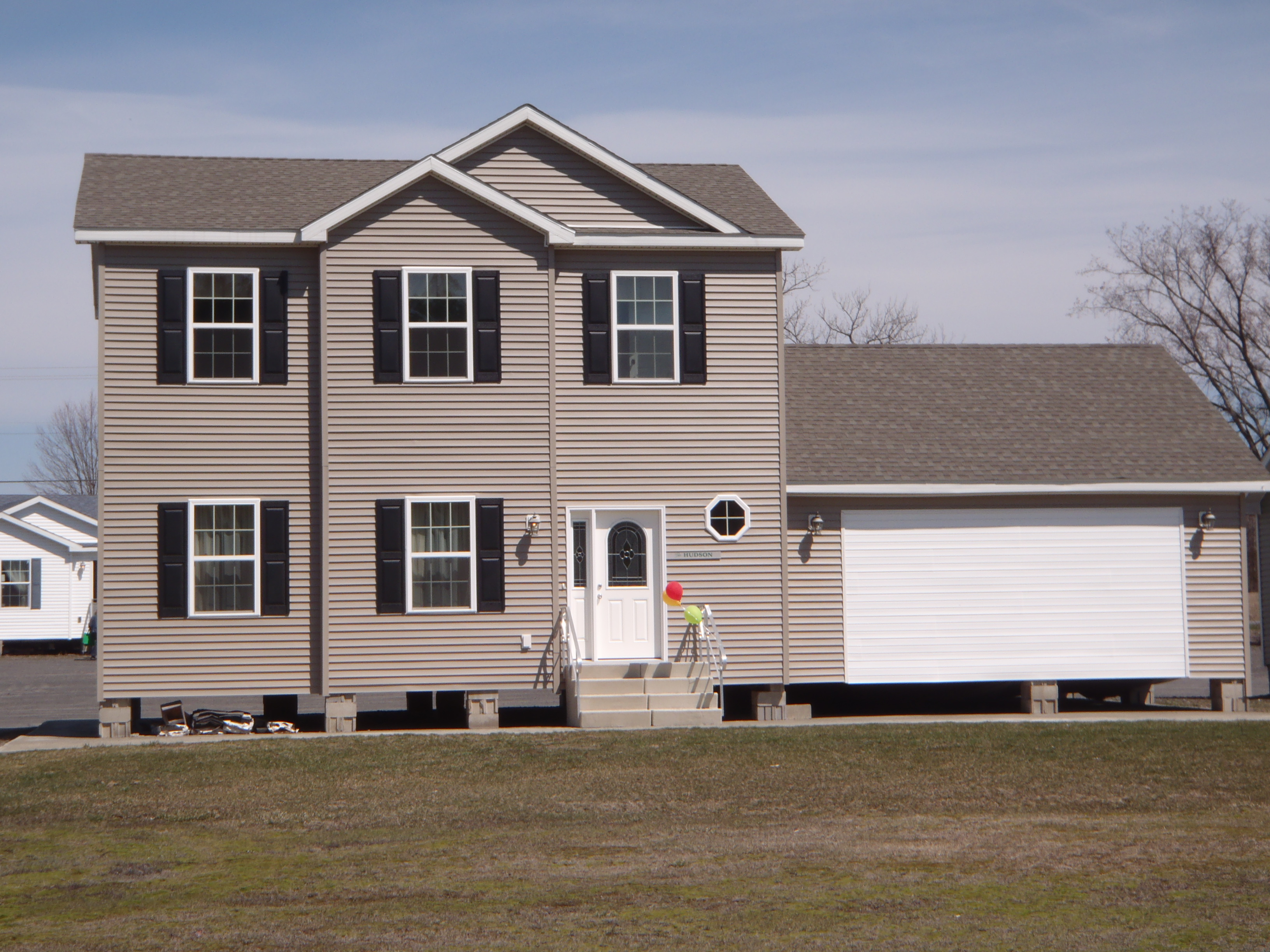 Shown with Factory Built Garage