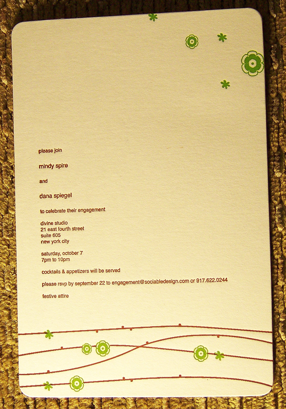 Wedding Invitation Card