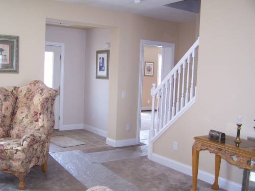 Kitchen to Living Room/Foyer