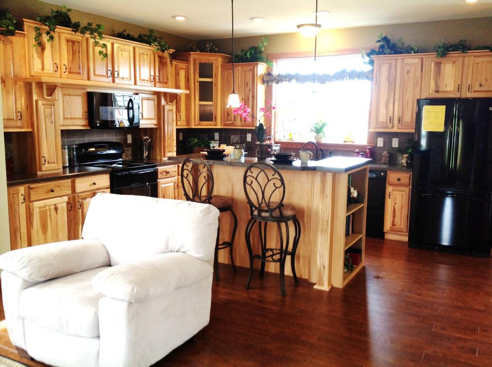 View of Kitchen from Family Room