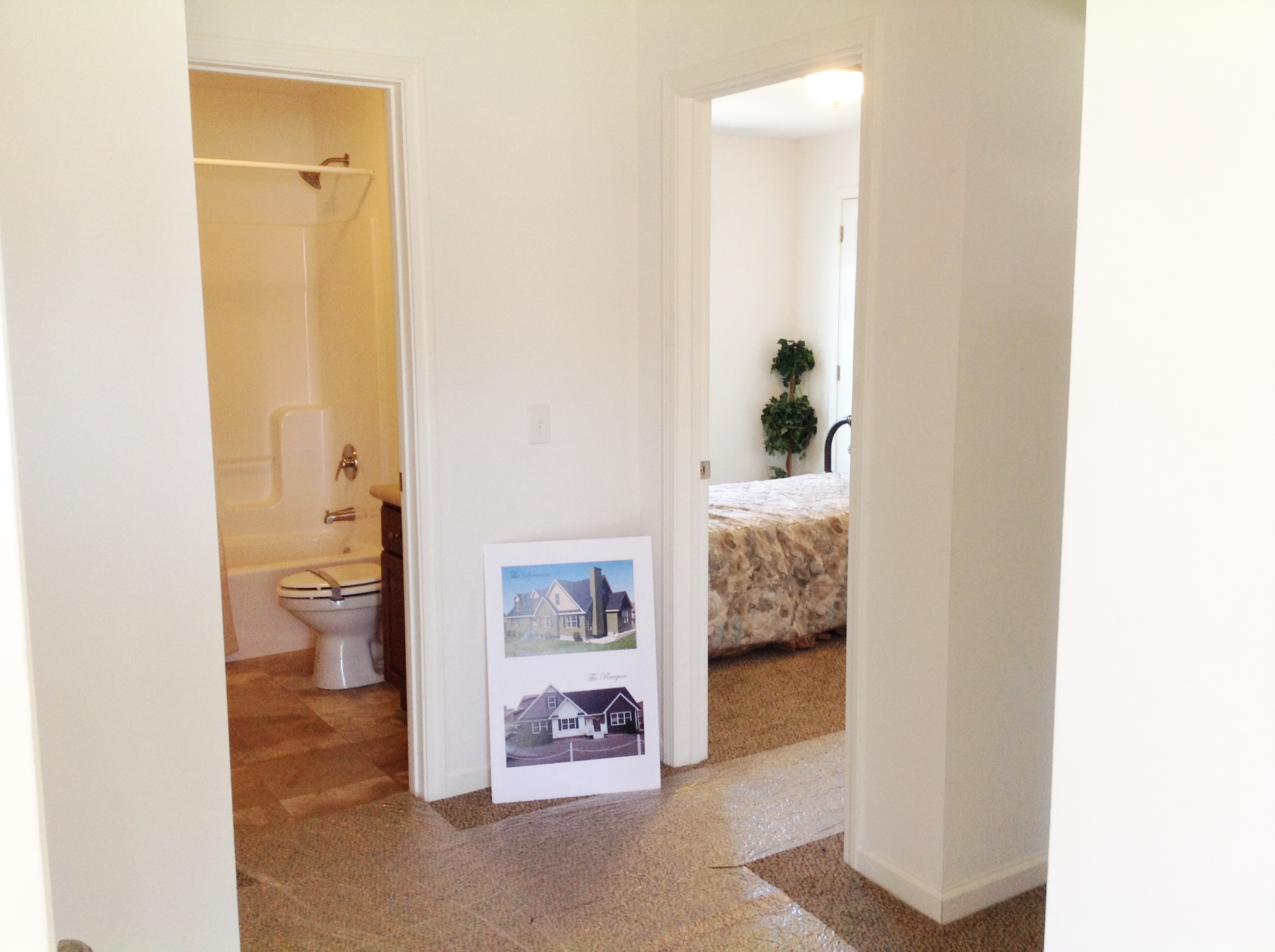 Second Bath off Hallway