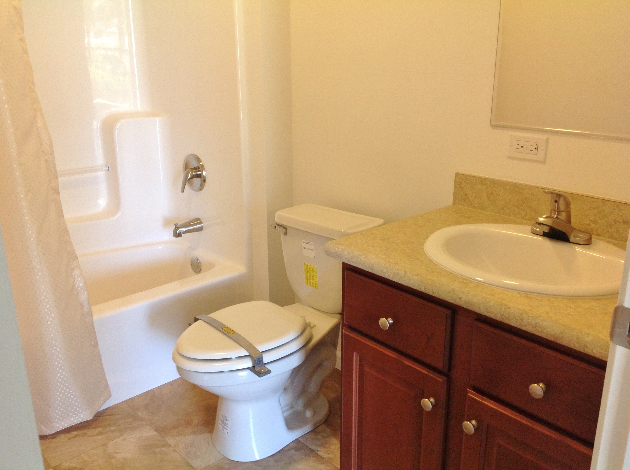 Close up of Second Bath