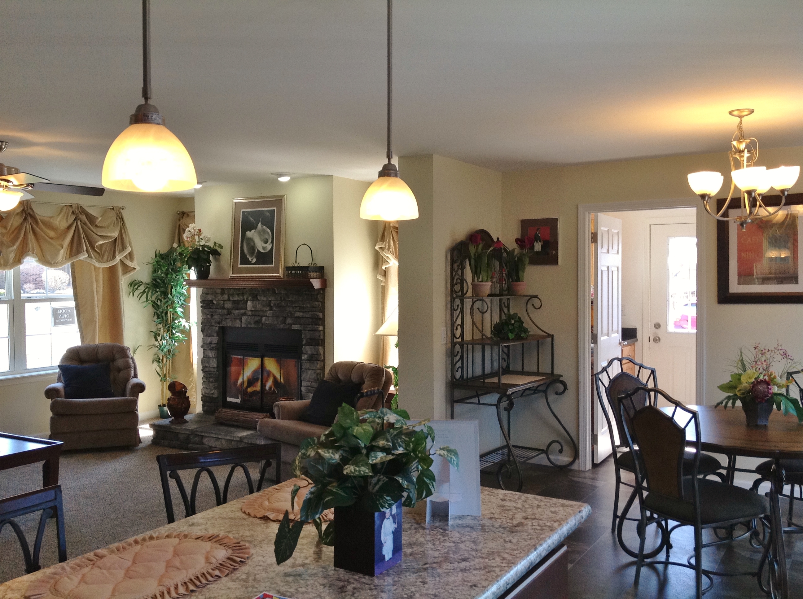 From Island into Nook and Living Room