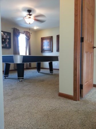 Game room or optional bedroom.