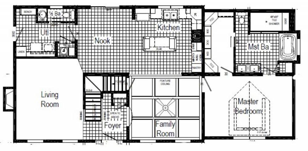 First Floor as displayed. Master on first floor.