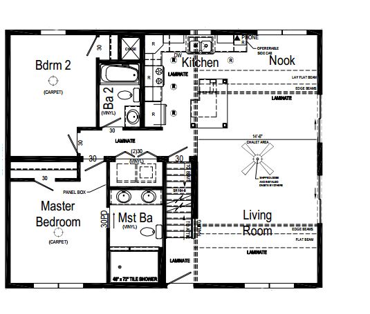 Floor plan as displayed