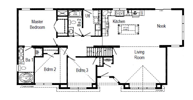 Floor plan as displayed