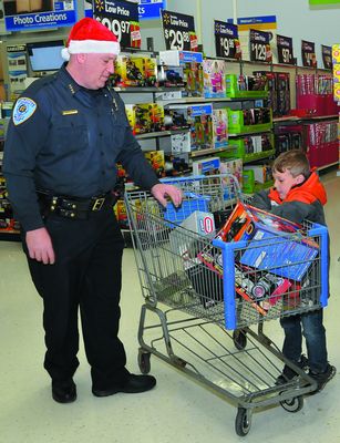 Cobleskill PD takes kids shopping for Christmas