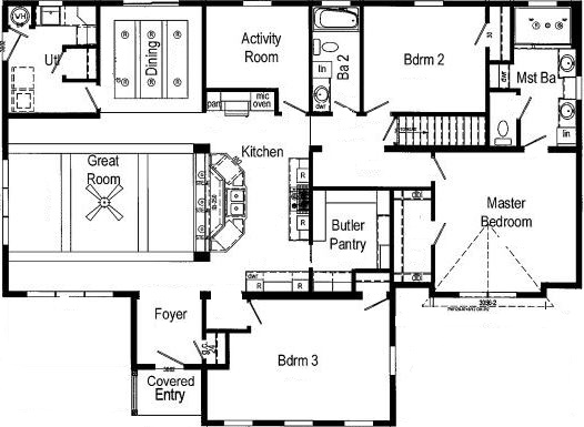 Floor plan as displayed.