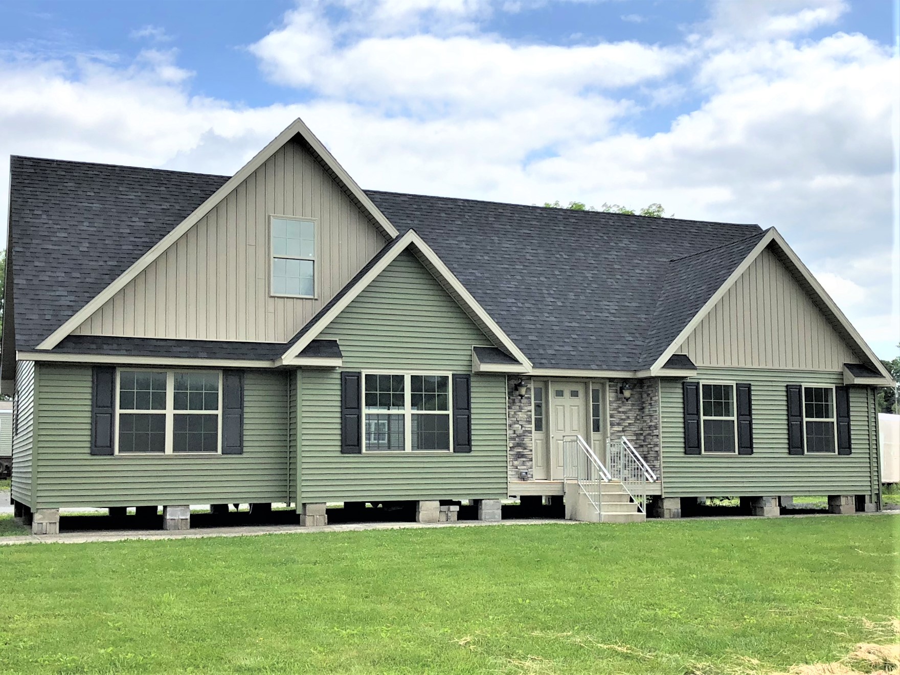 This Model Shown With The 12/12 Roof Pitch As A Cape